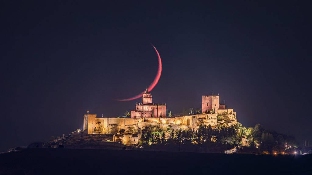 Fortaleza de la Mota y Luna Cenicienta 2673