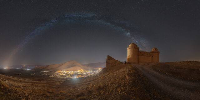 Calahorra y arco de Via Lactea 7167