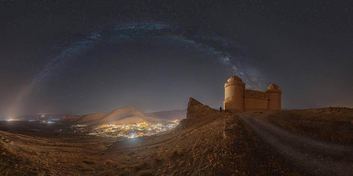 Calahorra y arco de Via Lactea 7167