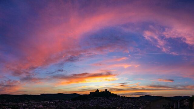 Atardecer Alcala la Real 0926