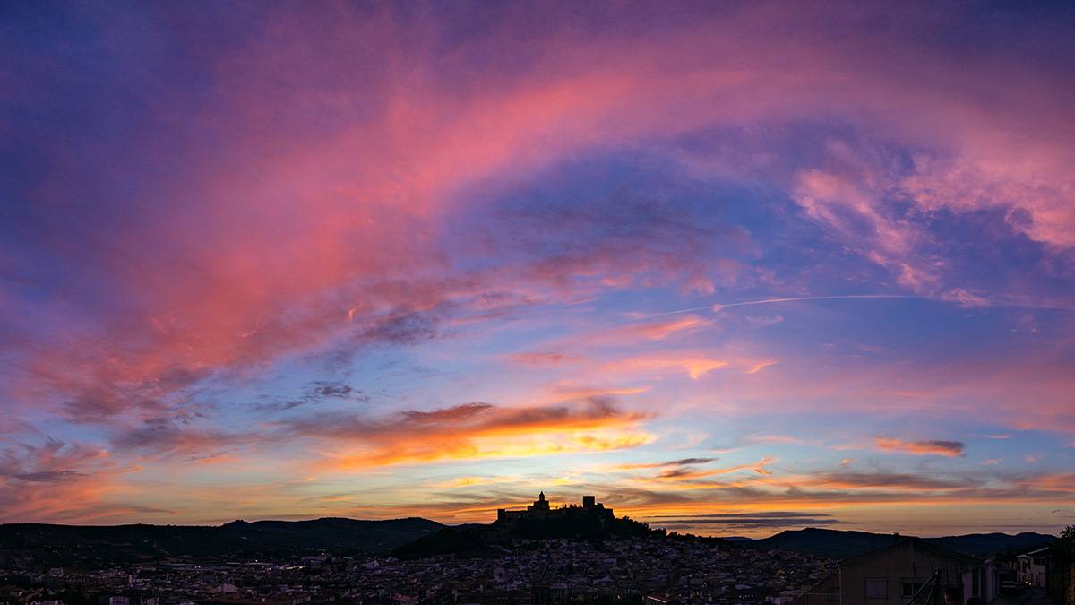 Atardecer Alcala la Real 0926